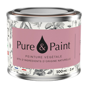 Peinture végétale velouté Flandres 100ML - Pure & Paint