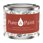 Vernice vegetale di velluto Soir de Sienne 100ML - Pure & Paint