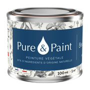 Pintura vegetal aterciopelada Bleu de Suède 100ML - Pure & Paint