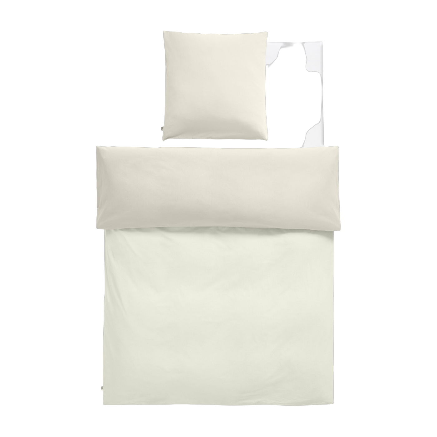 Copripiumino avorio 220 x 220 cm Duo - HAY
