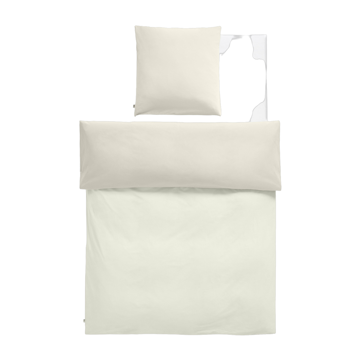 Copripiumino avorio 140 x 220 cm Duo - HAY