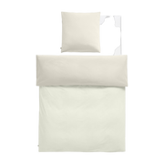 Elfenbeinfarbener Bettdeckenbezug 140 x 220 cm Duo -. HAY