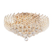Plafonnier en métal doré 9 ampoules Karolina - Maytoni