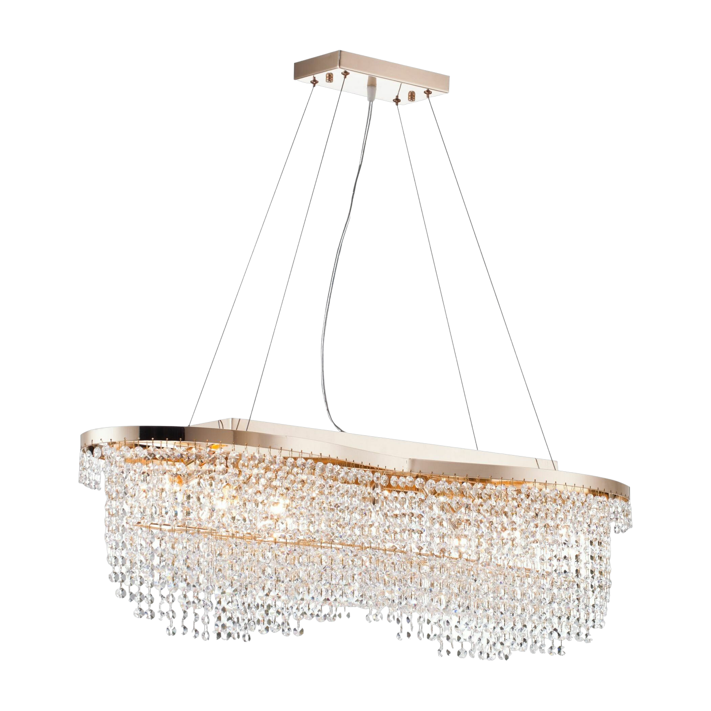 Lámpara colgante en metal dorado Tolis - Maytoni