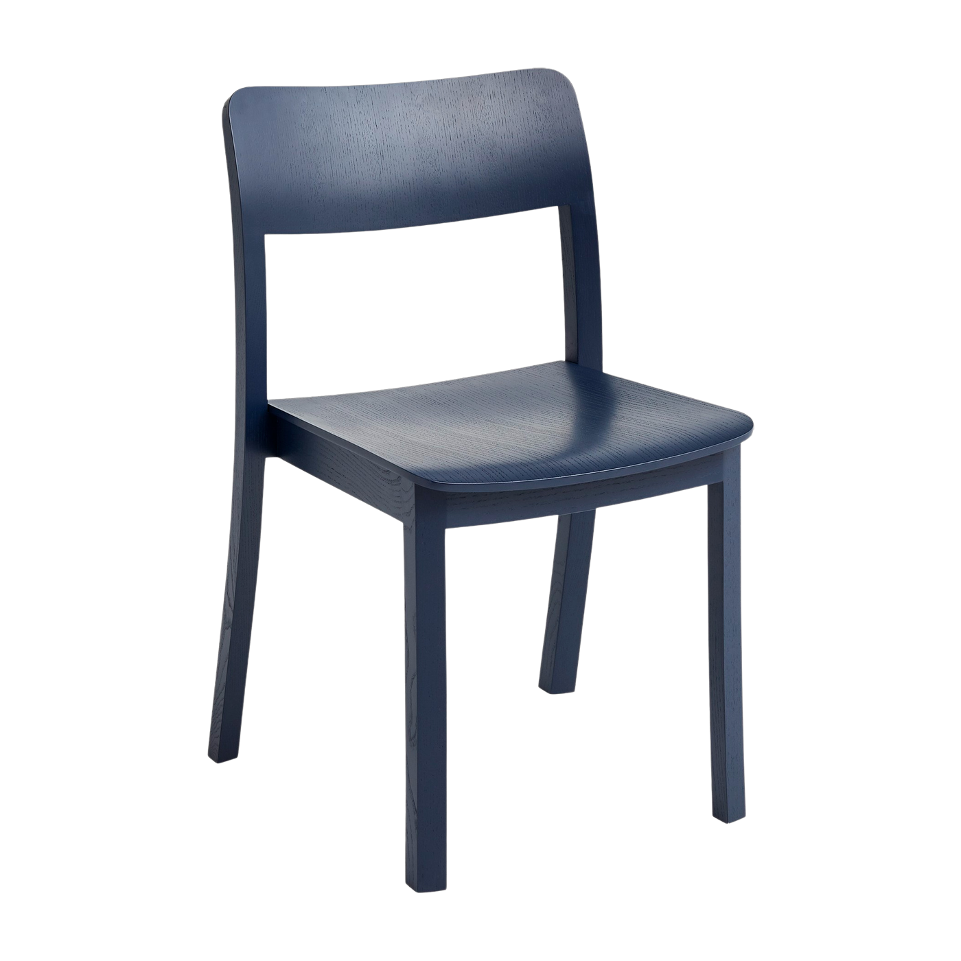Chaise en frêne bleu nuit  Pastis - Hay