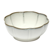 Bol en grès côtelé blanc 15 cm Inku - Serax