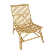 Poltrona in rattan 80 x 58 x 78 David - KOK
