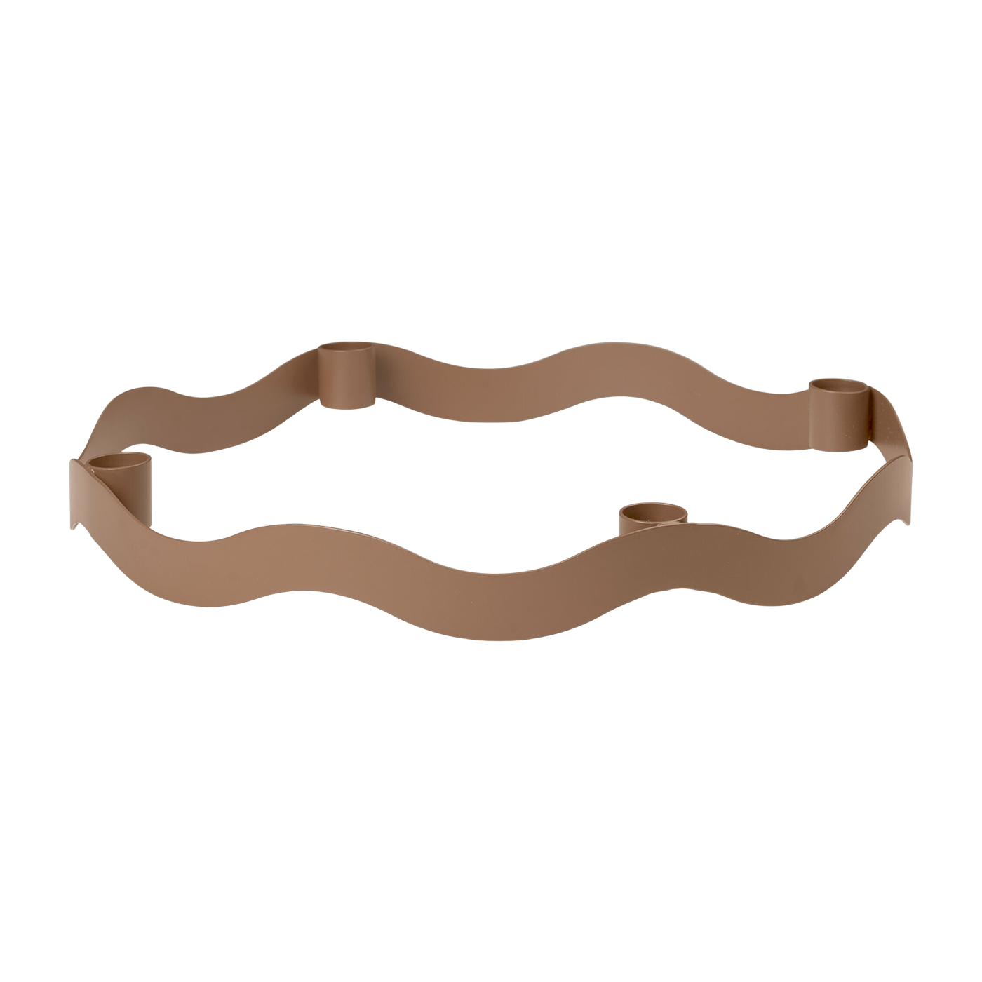 Karamellbrauner Kerzenhalter aus Eisen Halo -. Broste Copenhagen