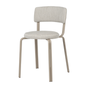 Chaise rembourrée en fer grise Oda - Broste Copenhagen