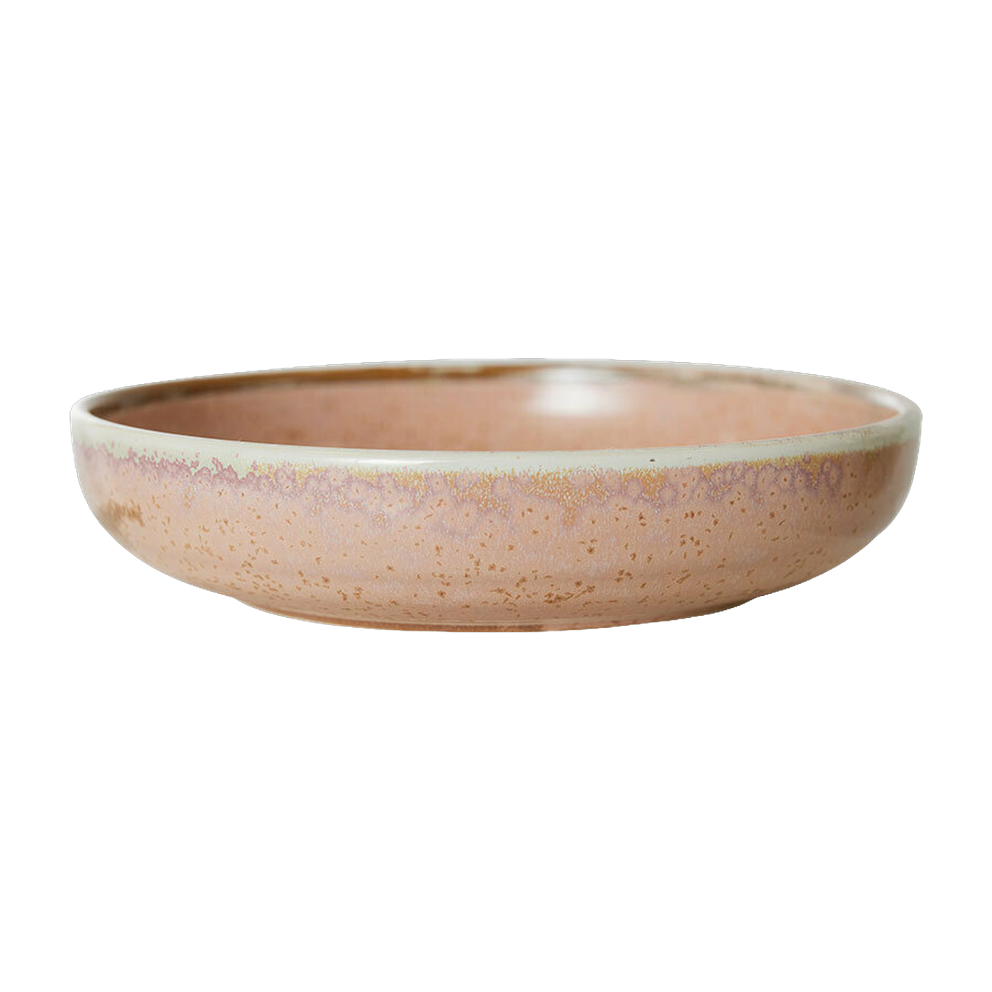 Assiette creuse L Rose rustique - HKLIVING