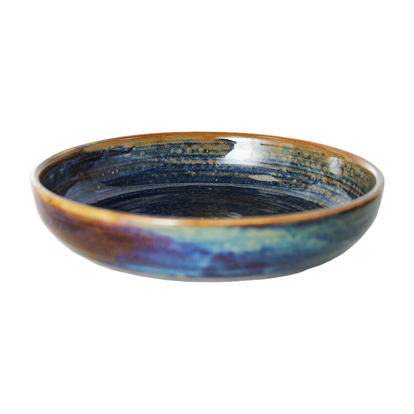 Deep Plate M Rustic Blue - HKLIVING