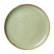 Assiette plate Vert mousse - HKLIVING