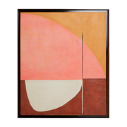 Framed artwork 'Roseate Hues' 107x127cm - HKliving