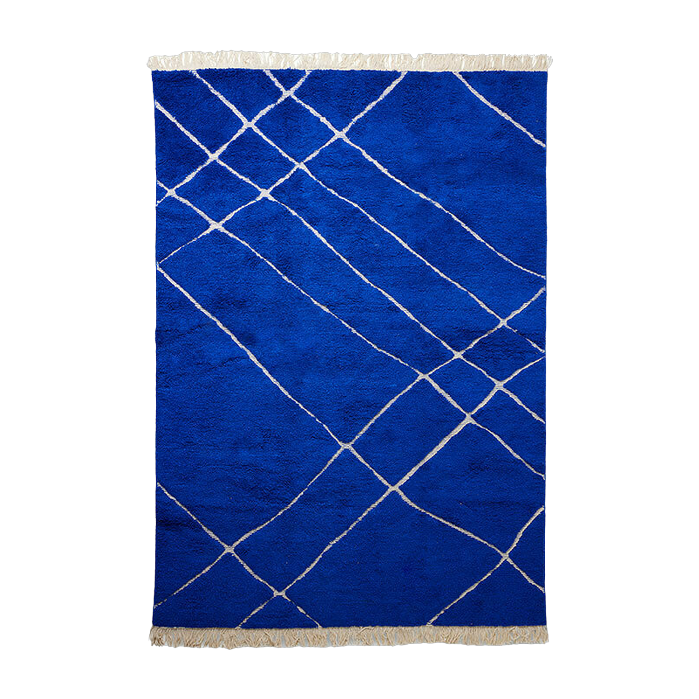 Lana anudada a mano Rug Cobalto (200X300) - HKliving