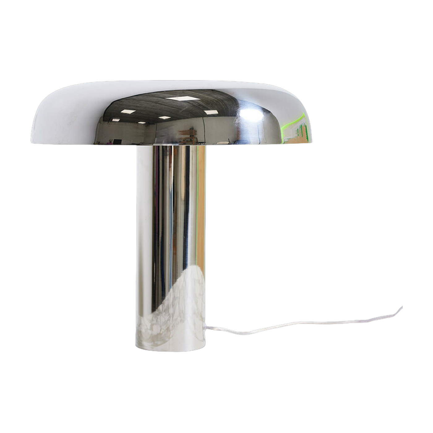 Lampe à poser champignon Chrome - HKLIVING