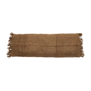 Housse de coussin 35 x 100 cm brun Oh My Gee - Bazar Bizar