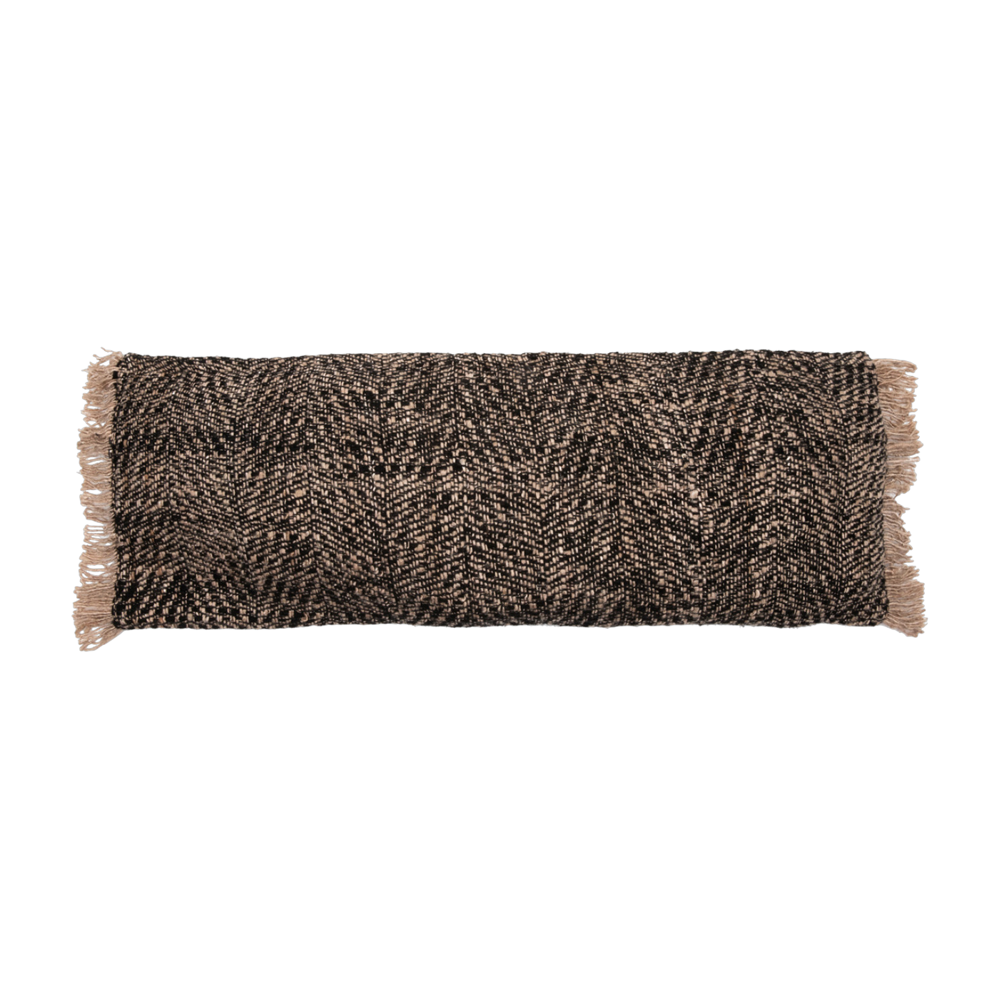 Kissenbezug 35 x 100 cm Schwarz und Kupfer Oh My Gee -. Bazar Bizar