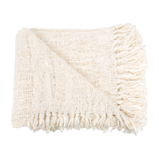 Plaid crème S'il Vous Plaid - Bazar Bizar