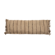 Fodera per cuscino Oh My Gee nera e beige - Bazar Bizar
