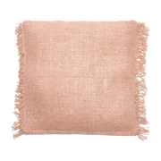 Housse de coussin 60 x 60 cm rose saumon Oh My Gee - Bazar Bizar