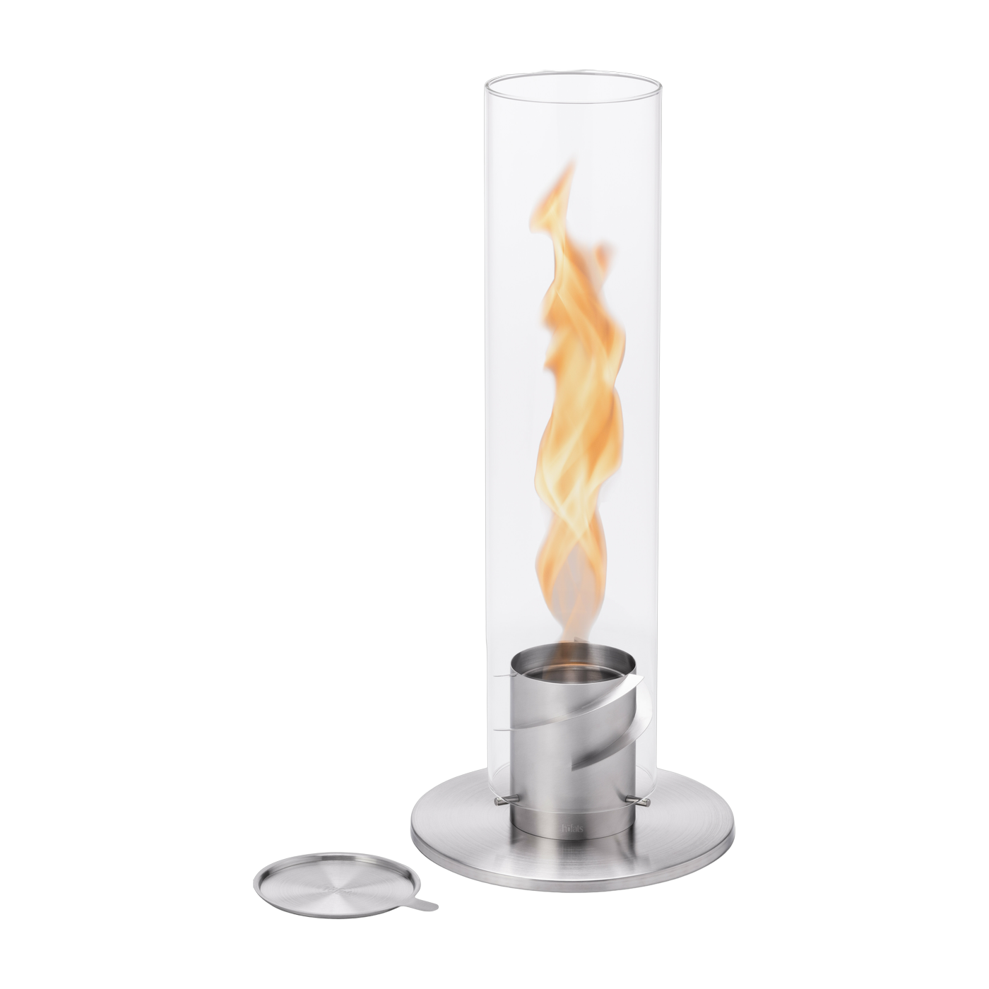 Silbernes Tischfeuer Spin 120 - Hofats