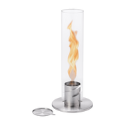 Silver table lamp Spin 120 - Hofats