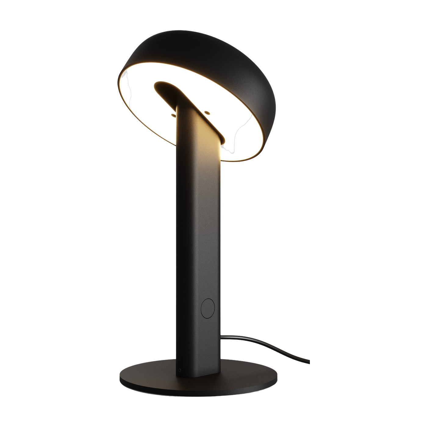 NOD Graphite Black Table Lamp - Tiptoe