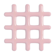 Keramikuntersetzer rosa 19 cm Grille - &Klevering