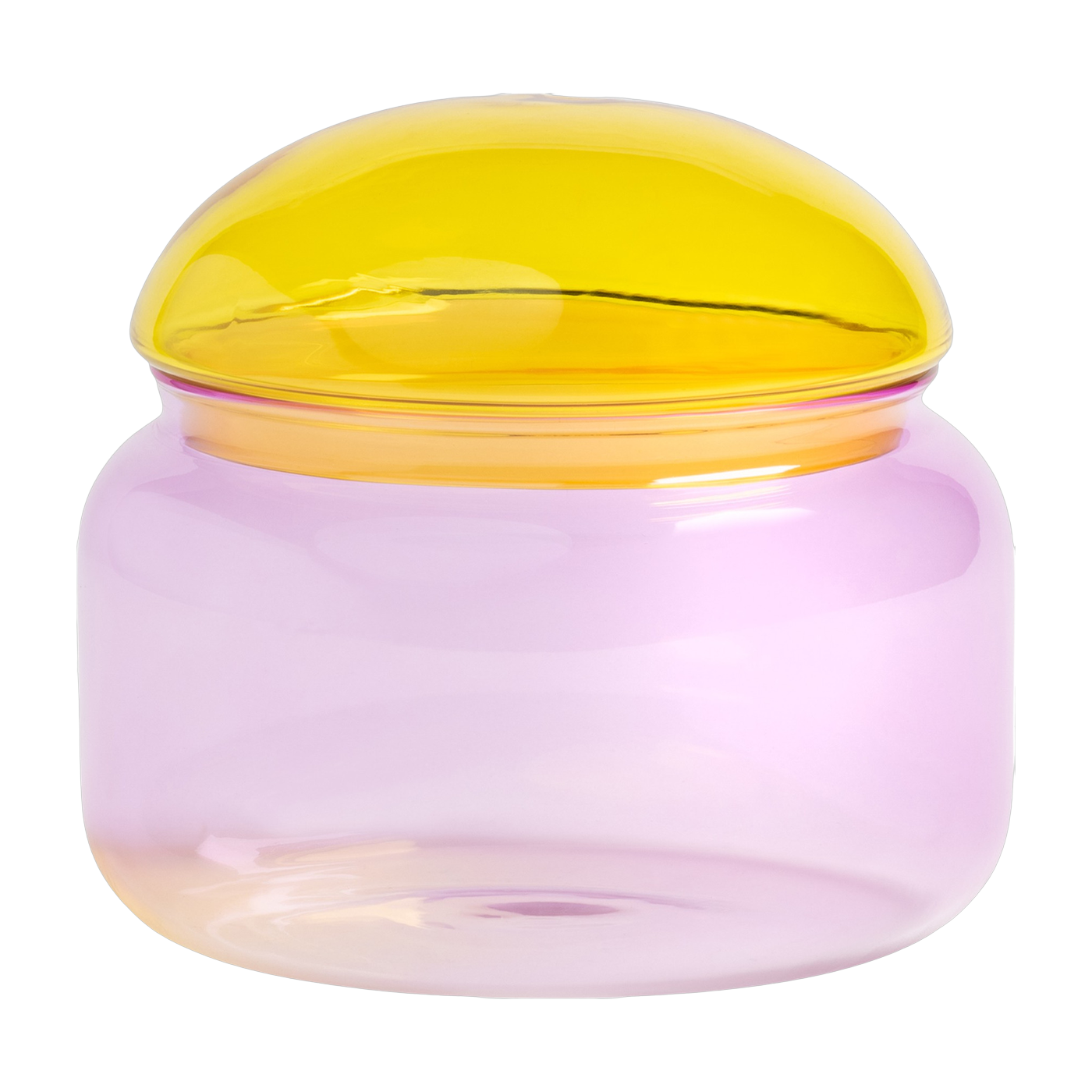Einmachglas rosa 13, 5 cm Puffy - &Klevering