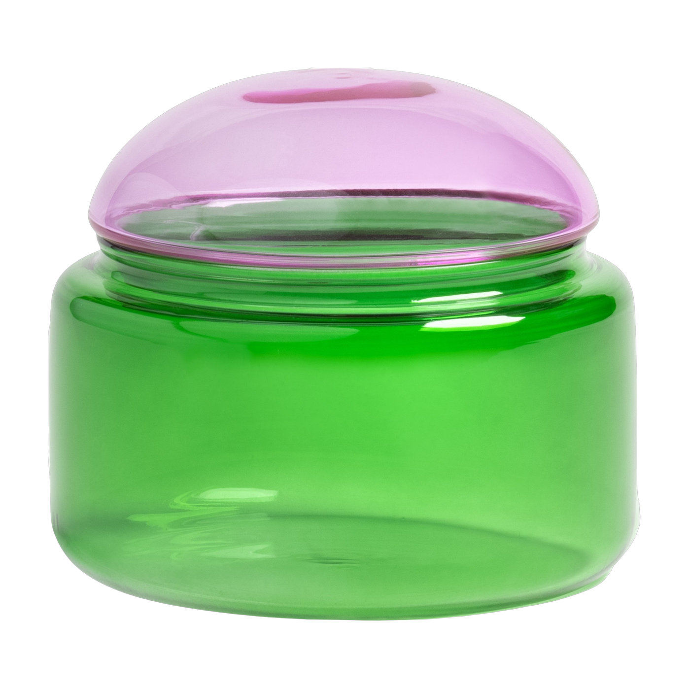 Glaskrug grün 9, 5 cm Puffy - &Klevering