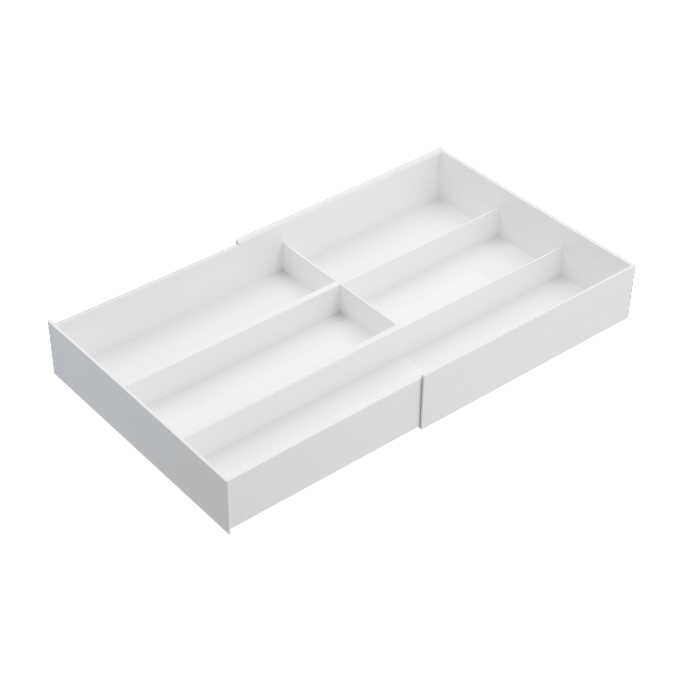 Tower white expandable drawer organizer - Yamazaki