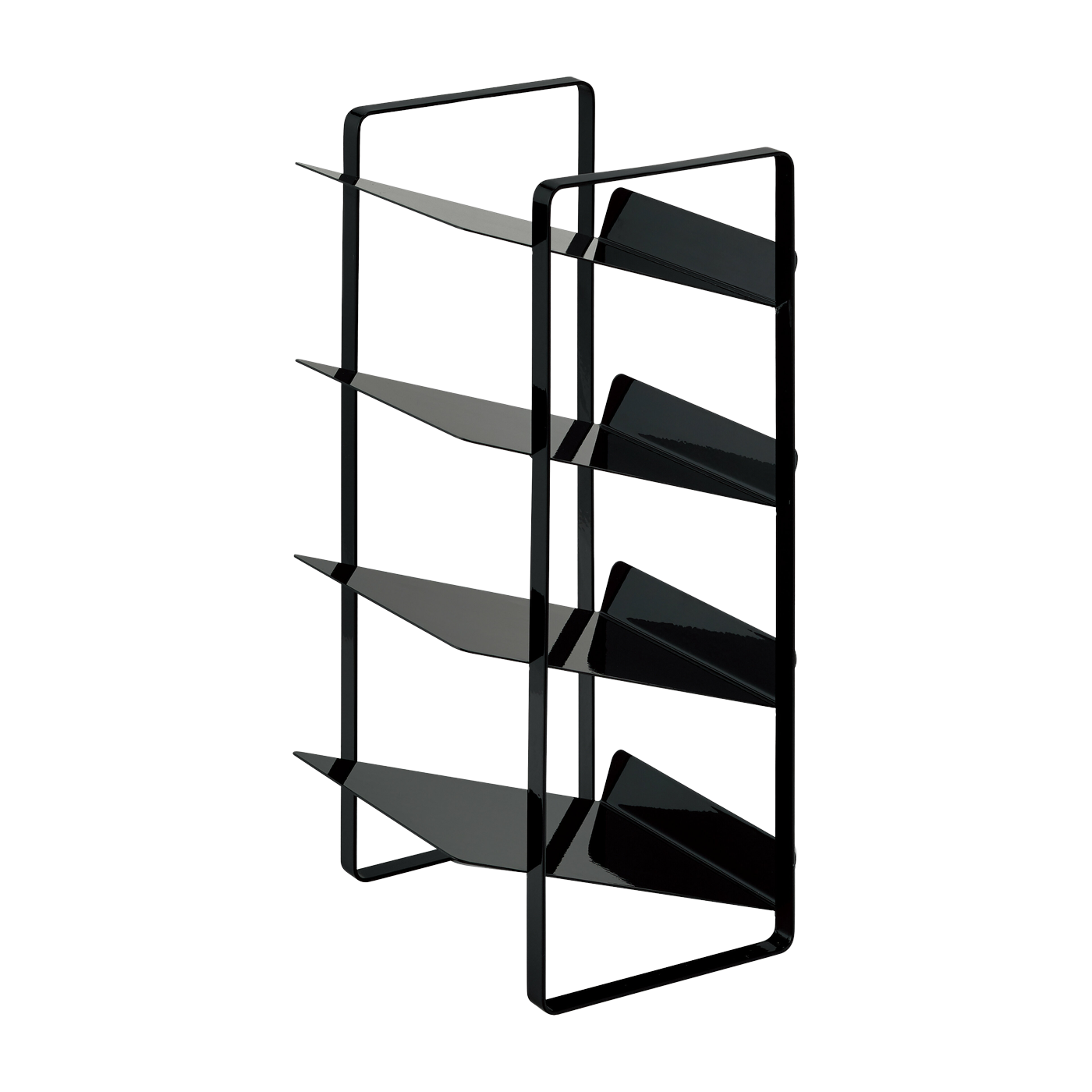 Tower black bottle holder - Yamazaki