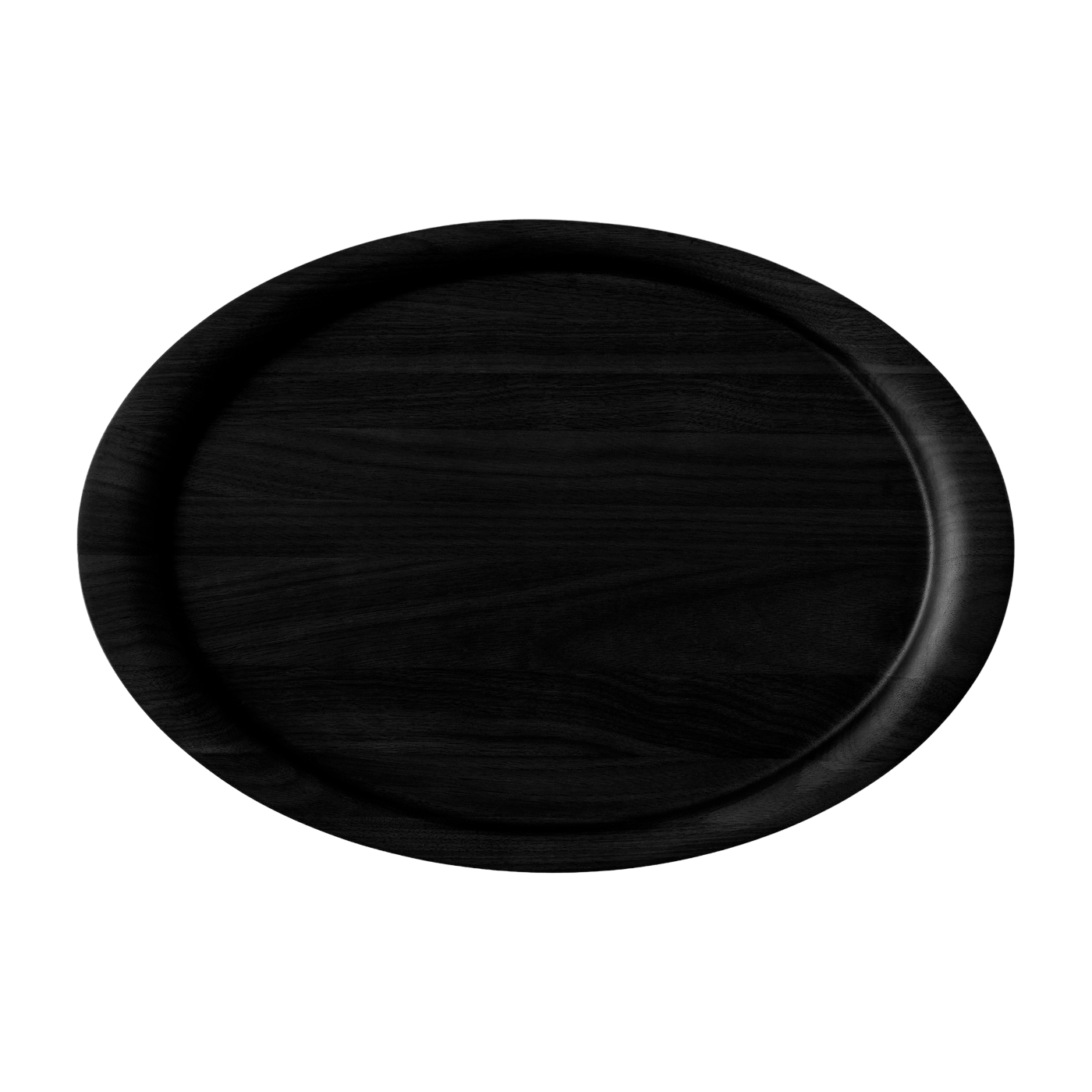 Vassoio piccolo in rovere laccato nero Collect - &tradition