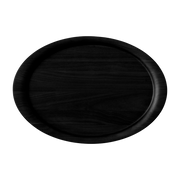 Vassoio piccolo in rovere laccato nero Collect - &tradition
