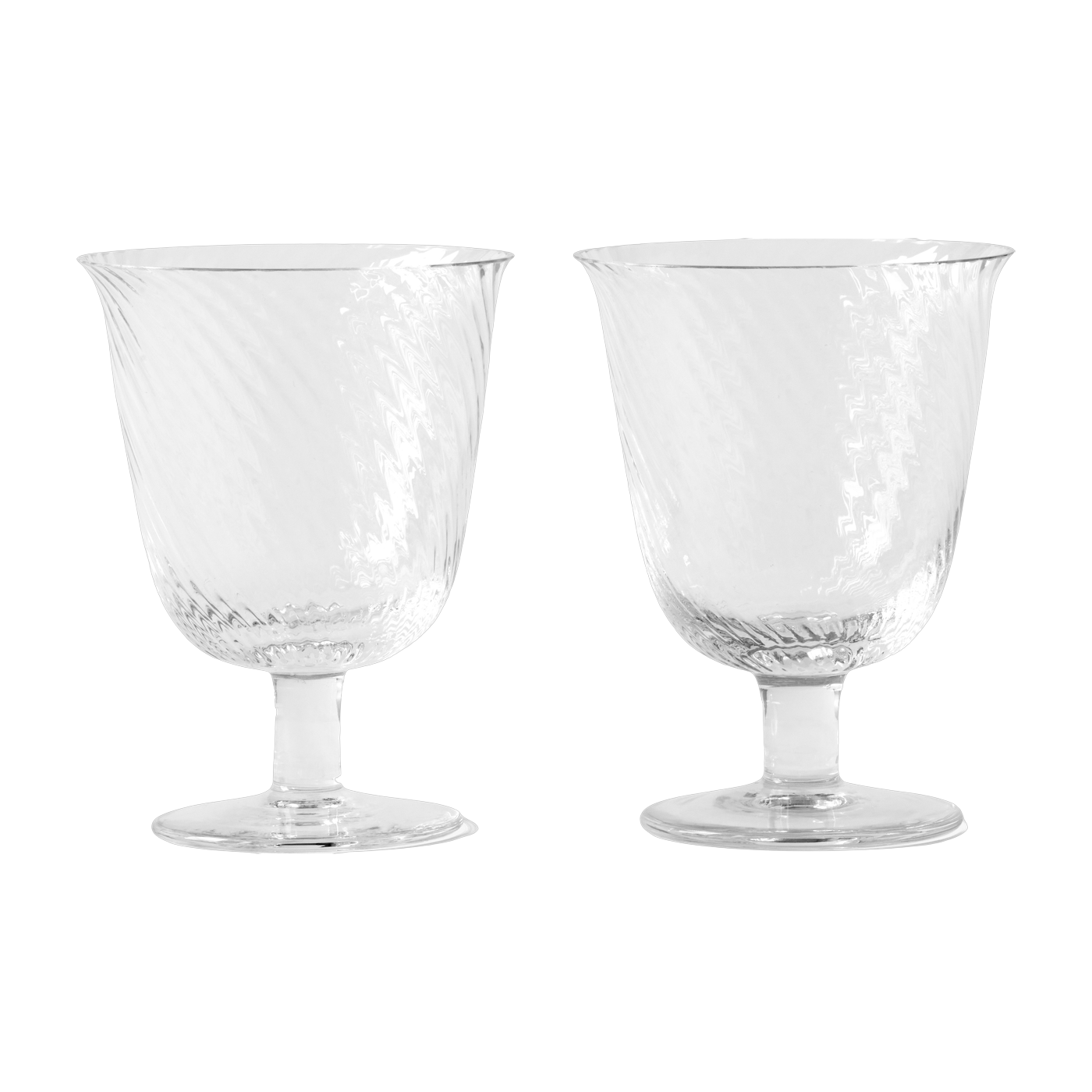 Due bicchieri in vetro soffiato Collect SC79 - &tradition