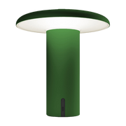 Lampe portable en aluminium anodisé vert 19 cm Takku - Artemide