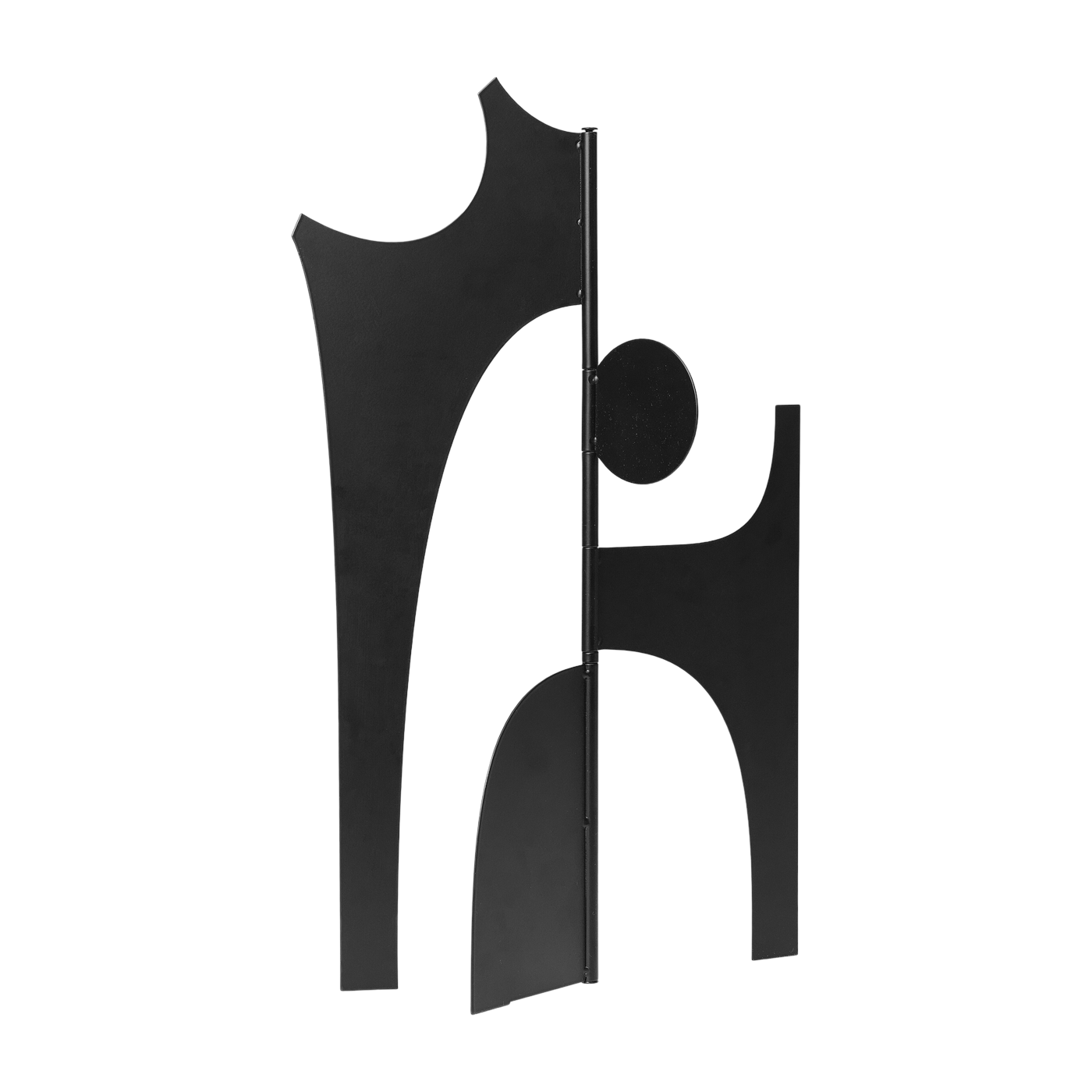 Contour Escultura de hierro negro 20x18x42, 7cm Piece - Ferm Living