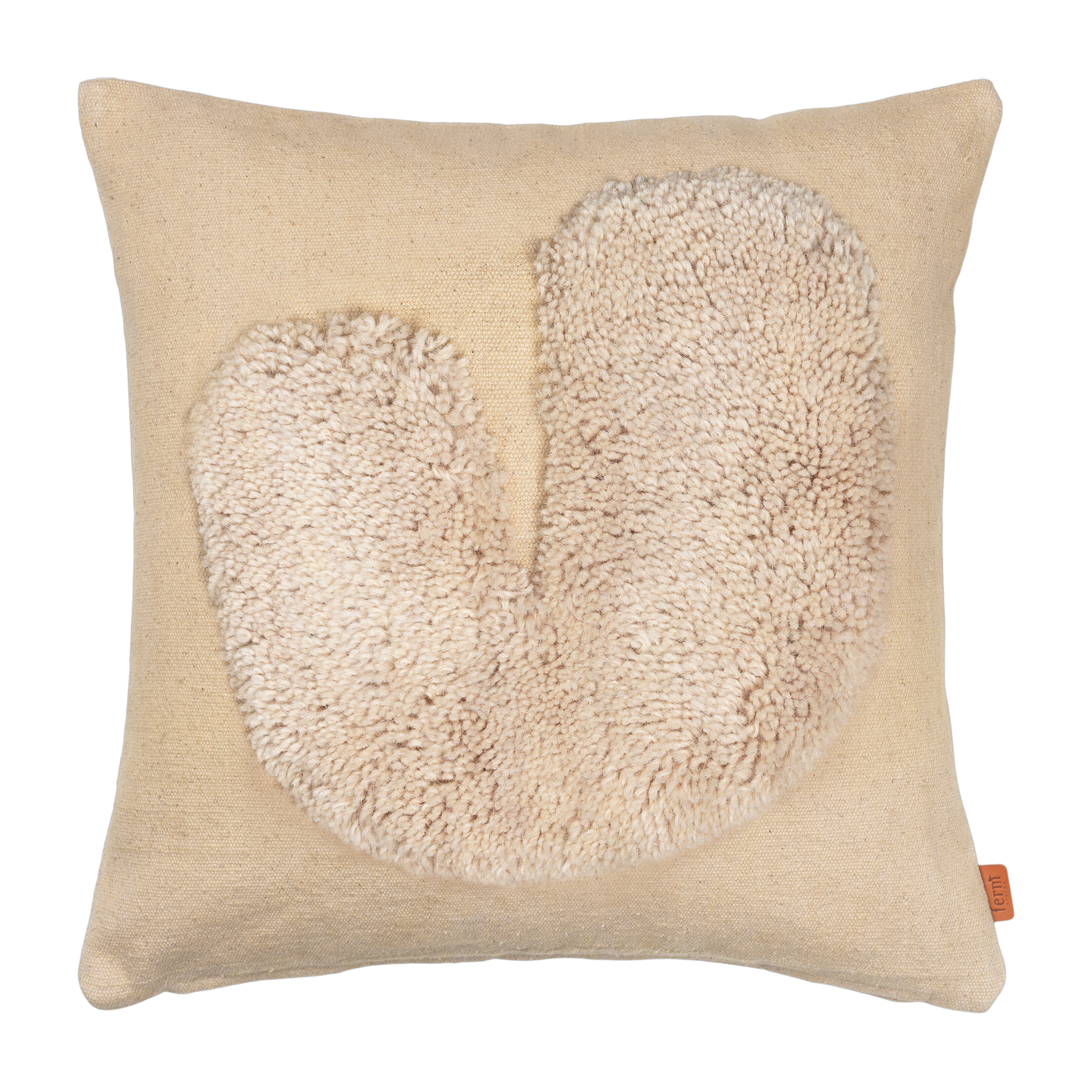 وسادة رملية وكريمية 50 x 50 سم Lay - Ferm Living