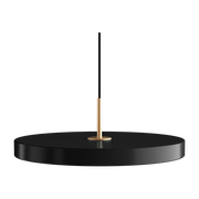 Black and gold pendant light, 43 cm, Asteria - UMAGE