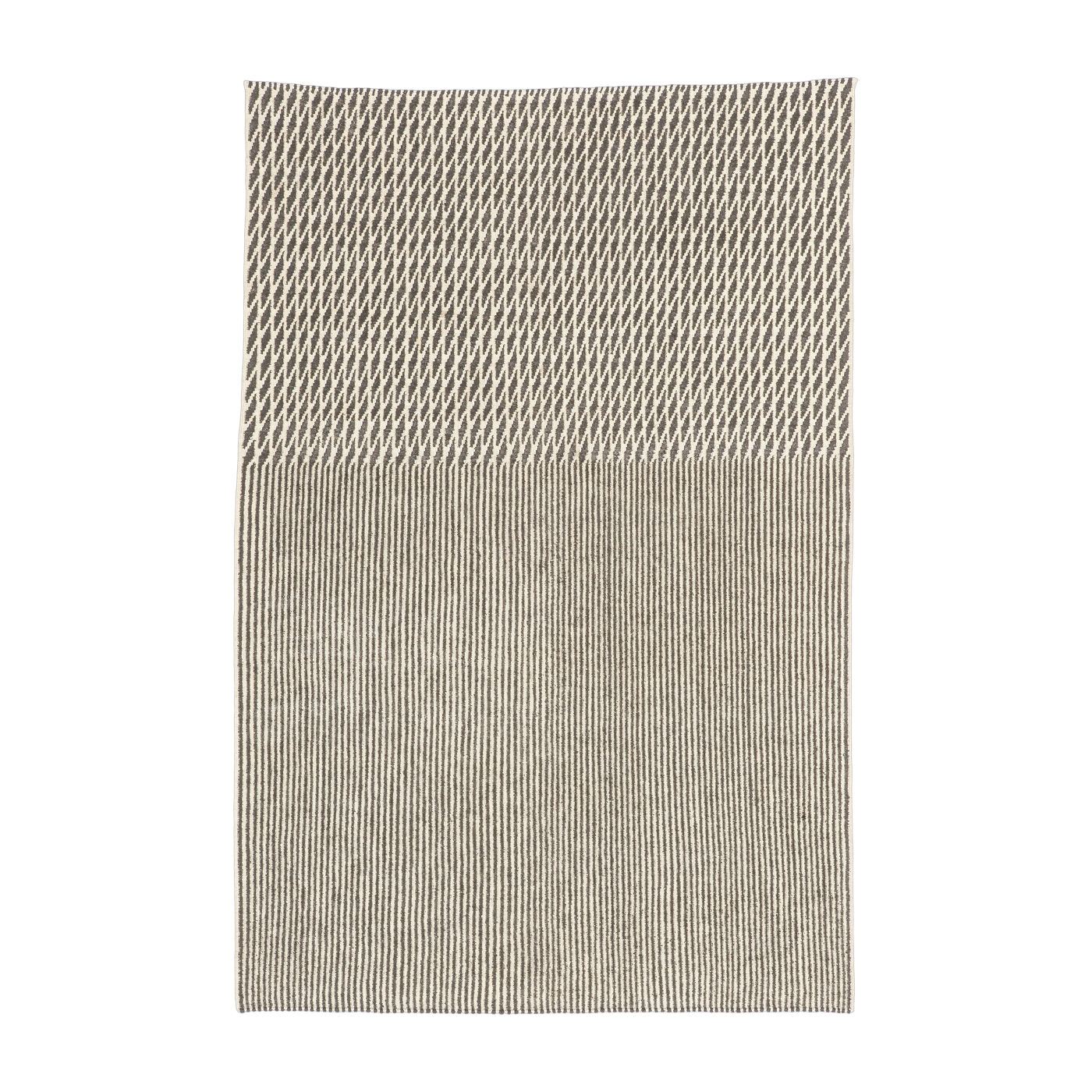 Alfombra de lana negra 250 x 350 cm Blur - Nanimarquina