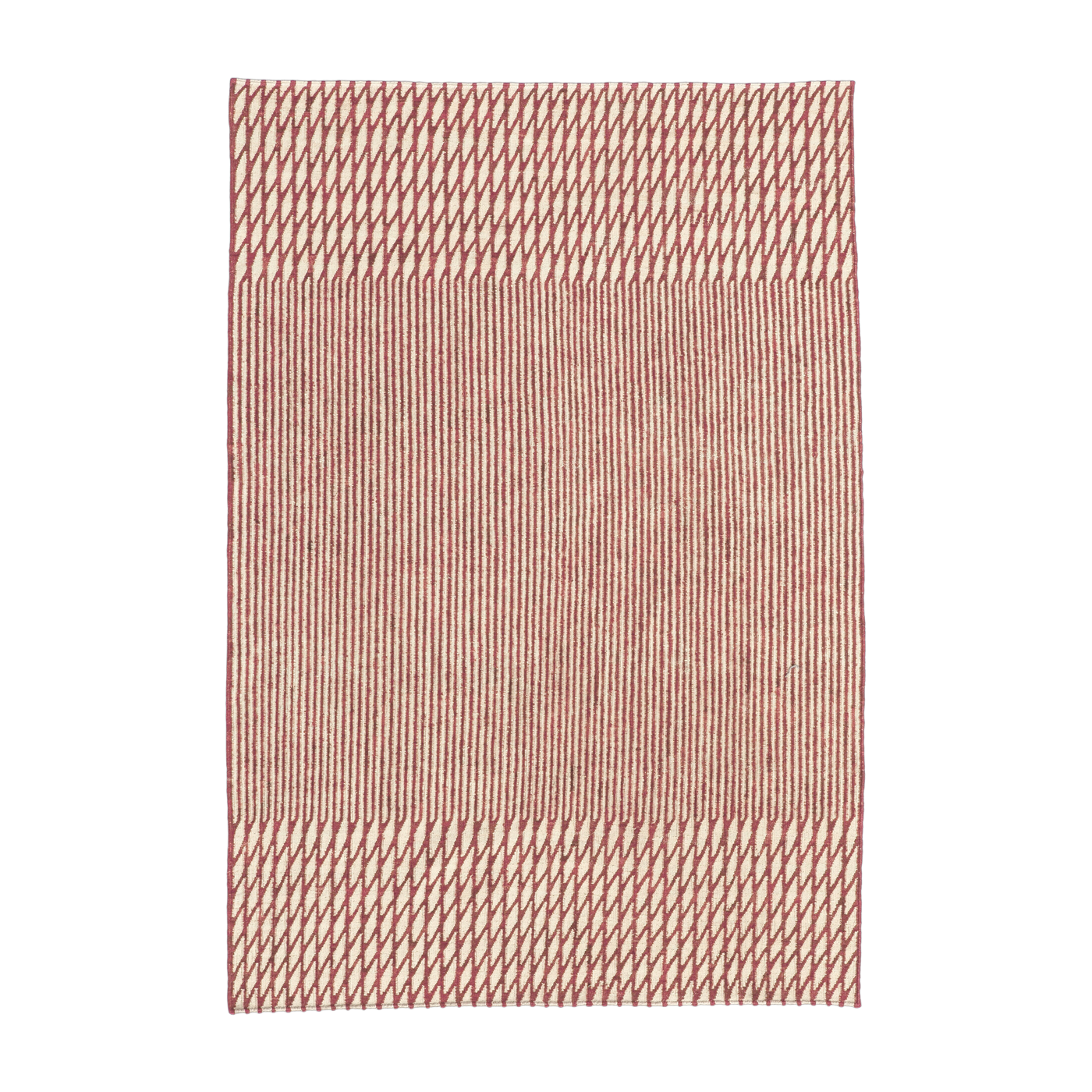 سجادة كيليم صوف حمراء 300x400 سم Blur - Nanimarquina