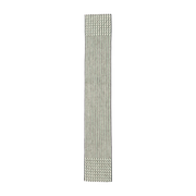 Flurteppich kilim aus schwarzer Wolle 75 x 400 cm Blur - -. Nanimarquina