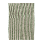Tapis kilim en laine vert 200x300 Blur - Nanimarquina