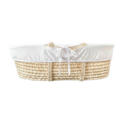 Moses natural fiber and white lining bassinet - Happy Moses