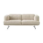 Sofa 2-Sitzer Leinen off-white Clay 0011 Inland AV22 - &tradition