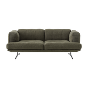 Divano a 2 posti in lino cachi Clay 0014 Inland AV22 - &tradition