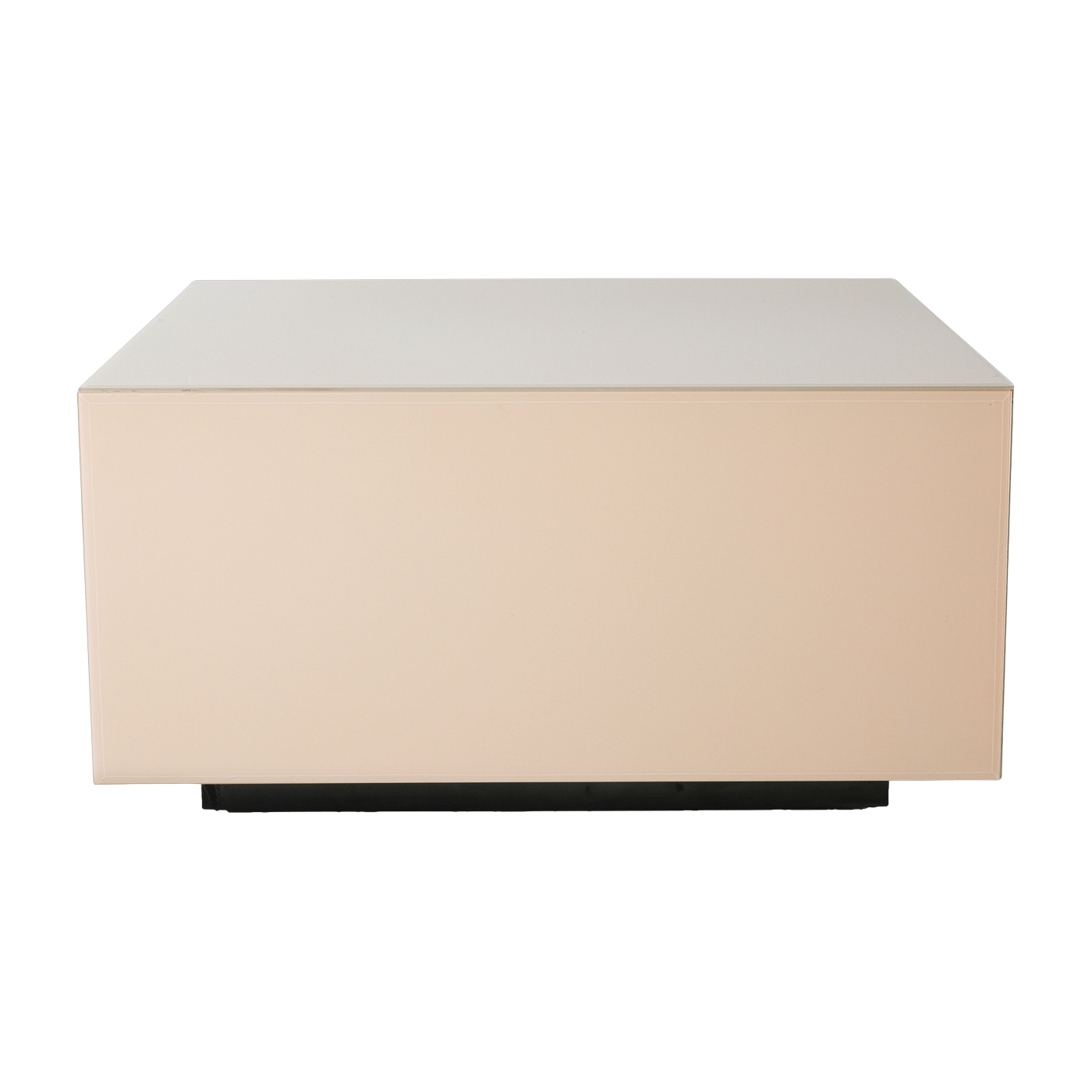 Mirror Block Tisch Nude L - HKliving