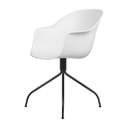 bureau bianco base nero opaco sedia girevole Bat - Gubi