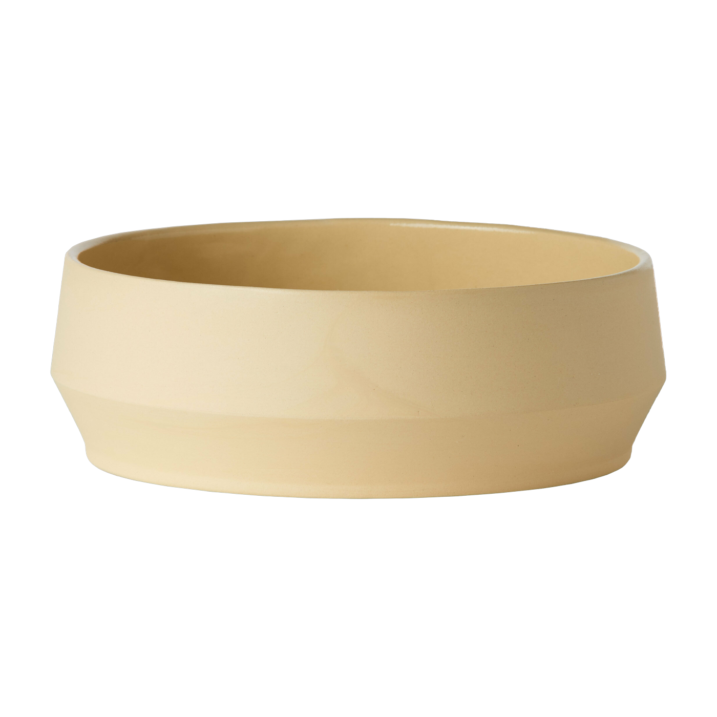 Tazón de sopa de cerámica amarillo Unison - Schneid Studio