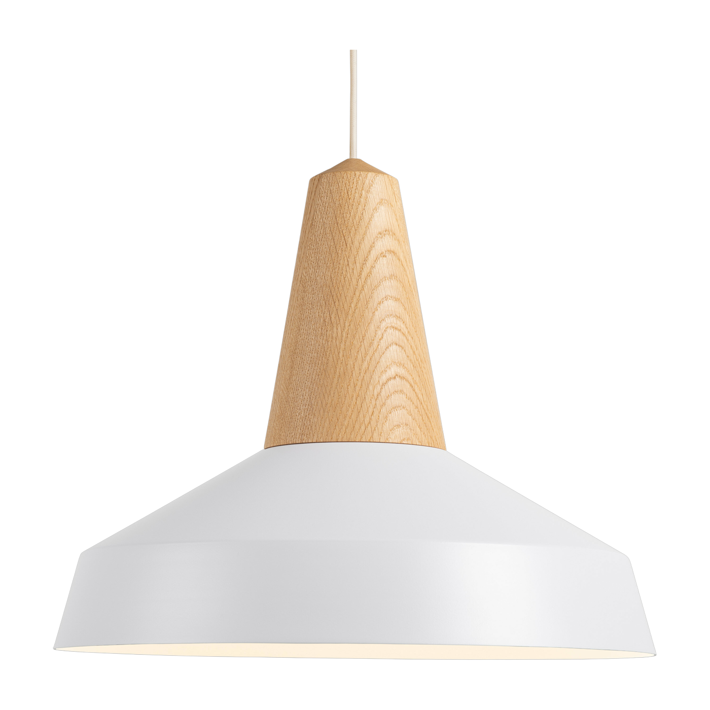 Oak hanging lamp Eikon Circus - Schneid Studio